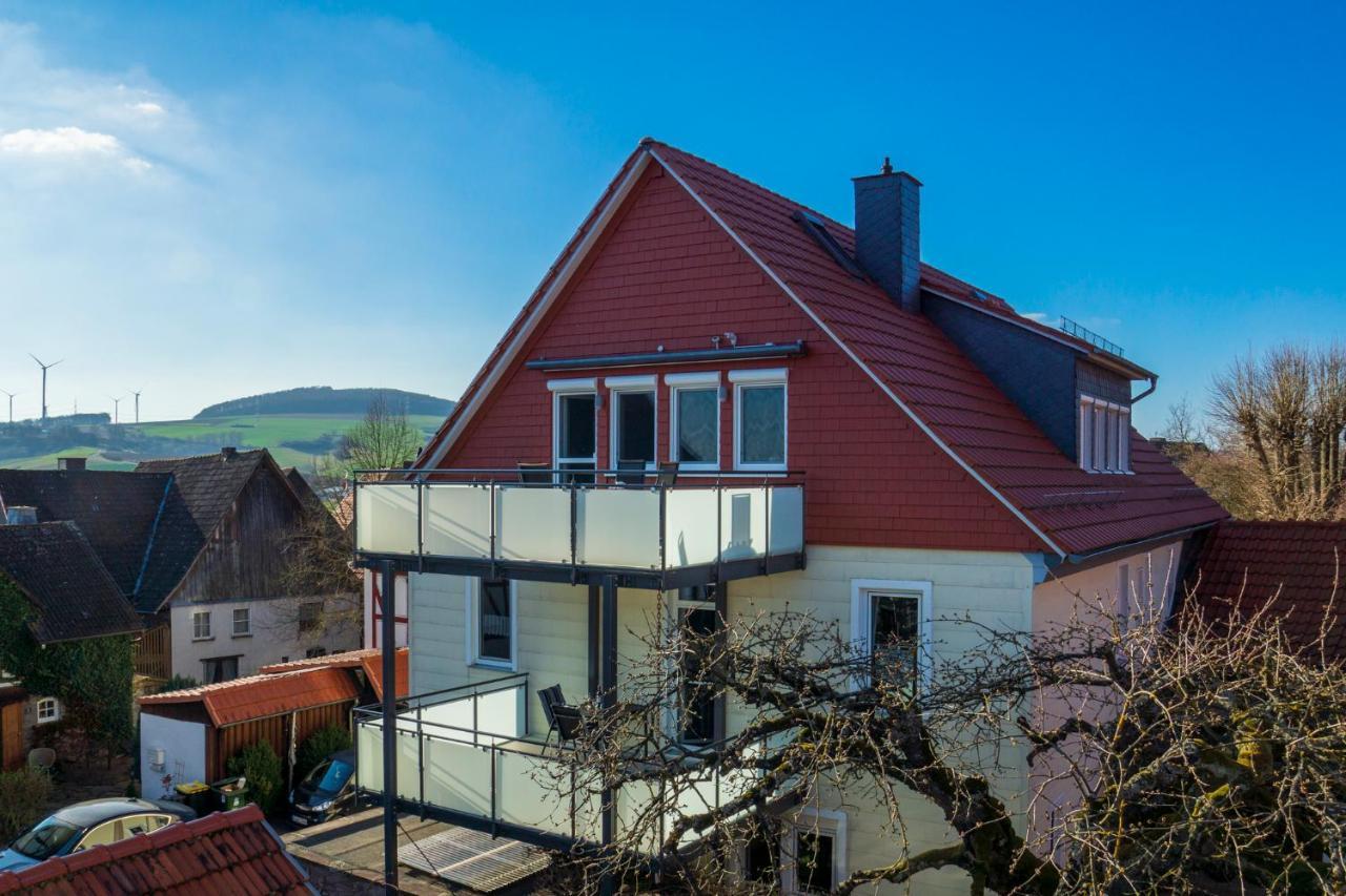 Ferienwohnung Zur Burg Trendelburg Екстериор снимка